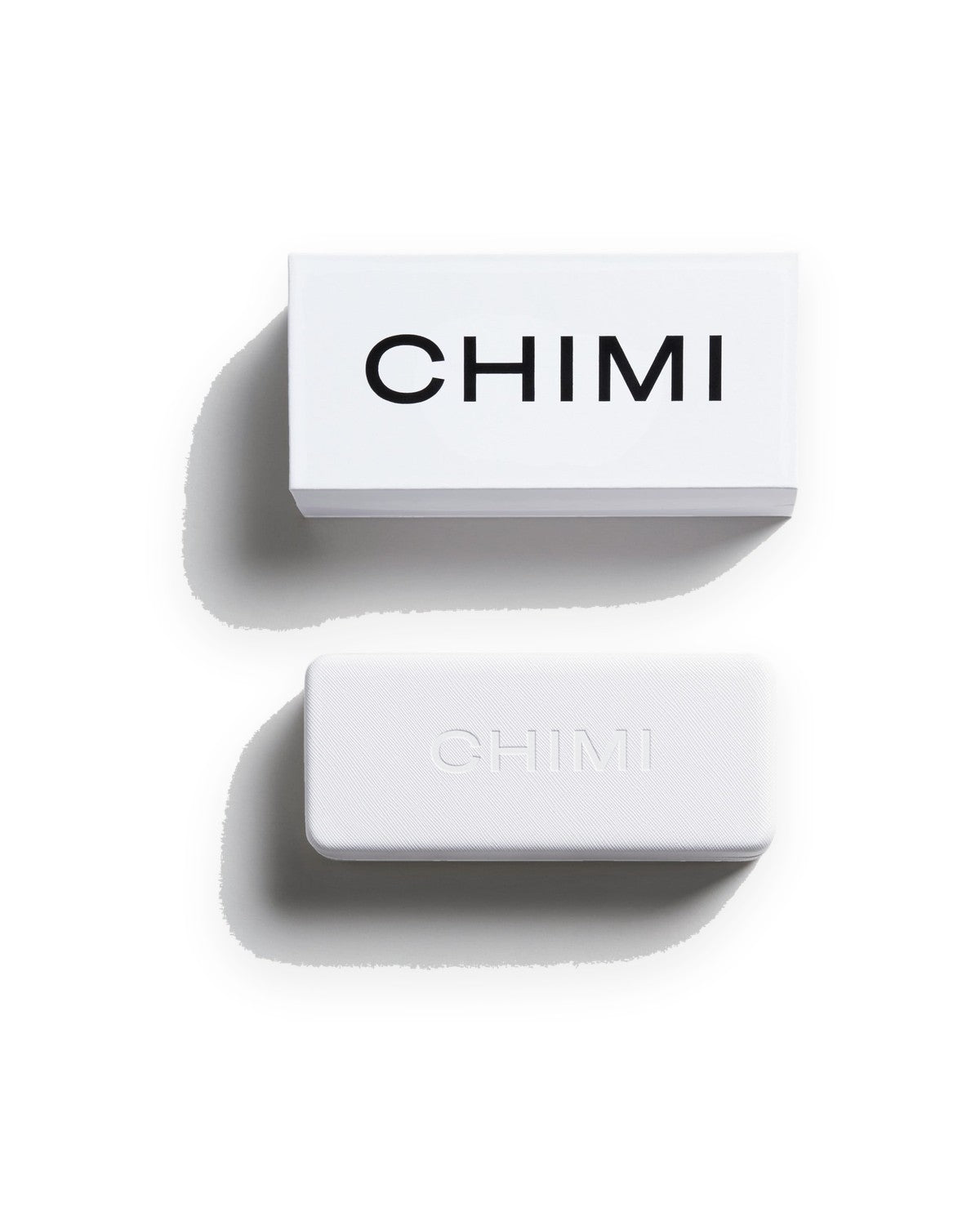 CHIMI branded case and pouch packaging.