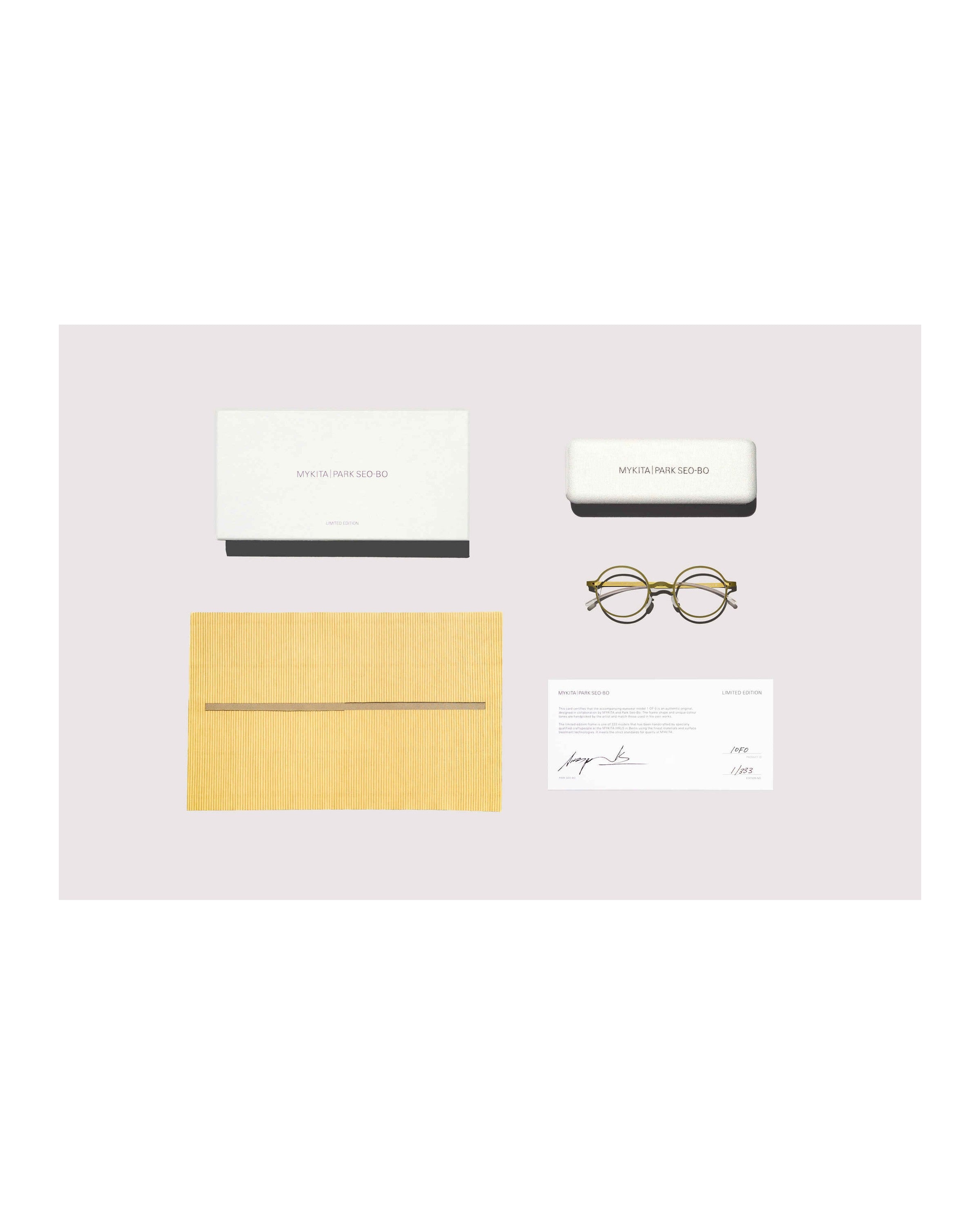 MYKITA 1 OF 0 PSB2 GOLDEN OLIVE Golden Olive