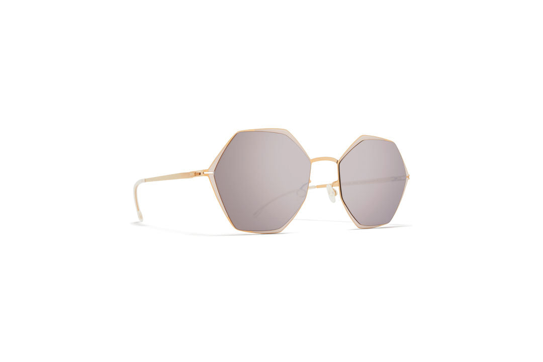 MYKITA ALESSIA Champagne Gold/Aurore / Dark Purple Flash