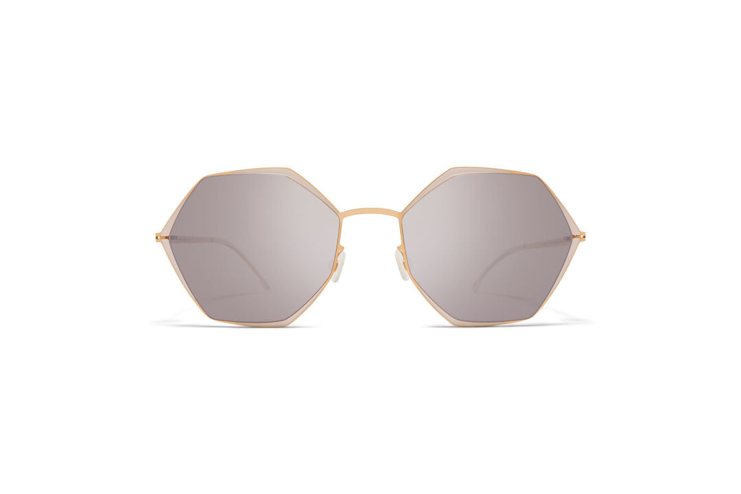 MYKITA ALESSIA Champagne Gold/Aurore / Dark Purple Flash