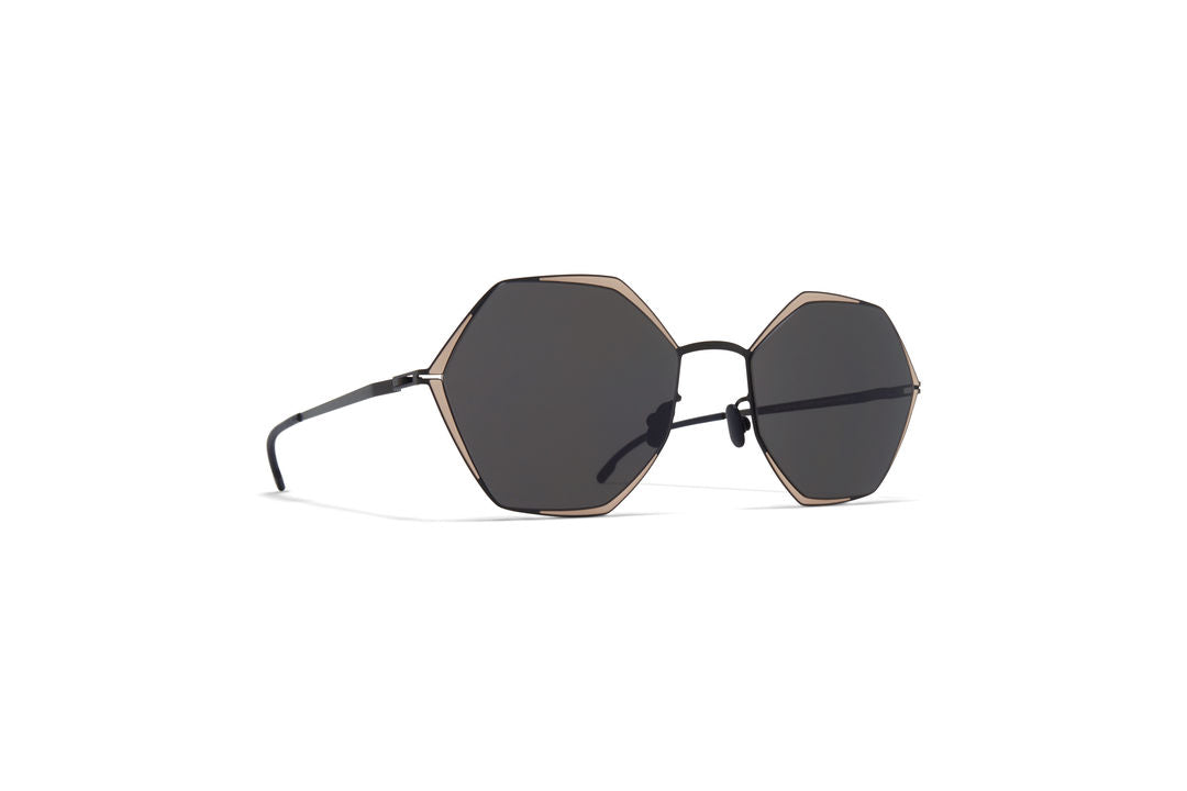 MYKITA ALESSIA Black/Sand / Dark Grey Solid