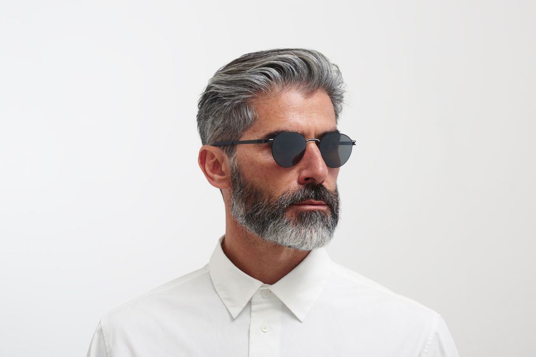 MYKITA CARLO Black/White / Mirror Black