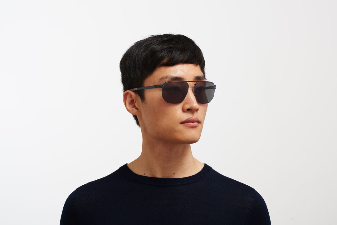 MYKITA PERRY Indigo/Dark Sand / Polarized Pro Hi-Con Grey