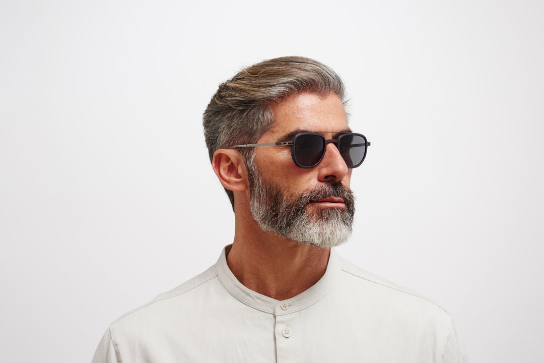 MYKITA ALDER MH60 Slate Grey/Shiny Graphite / Polarized Pro Hi-Con Grey