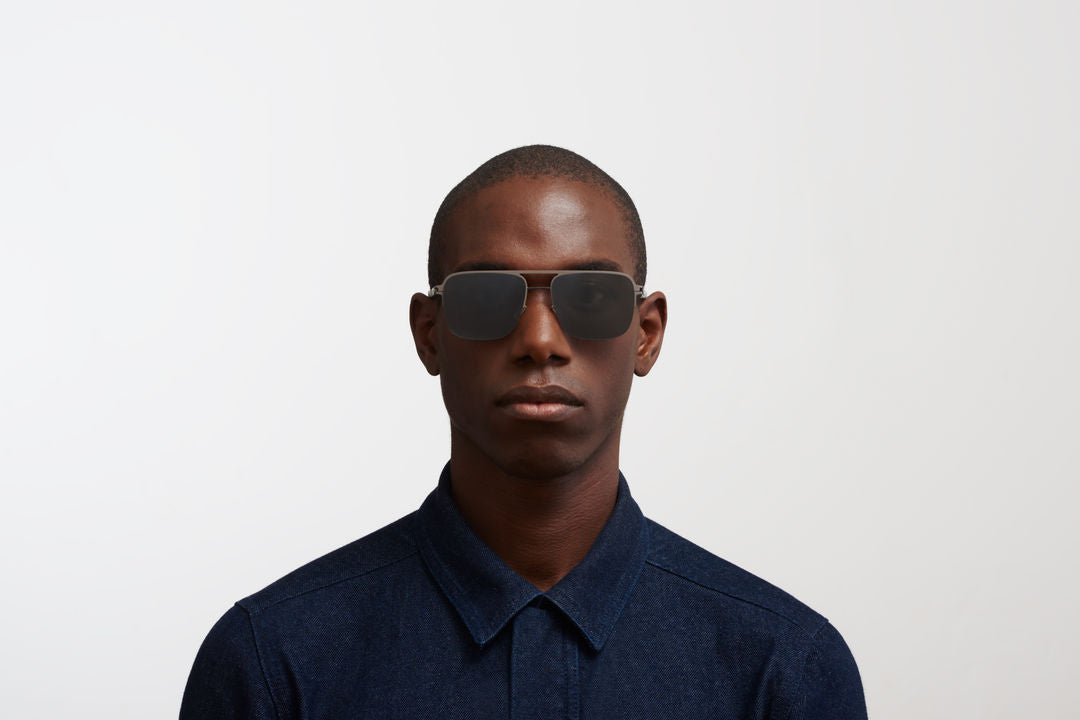 MYKITA COLBY Shiny Graphite/Mole Grey / Mirror Black