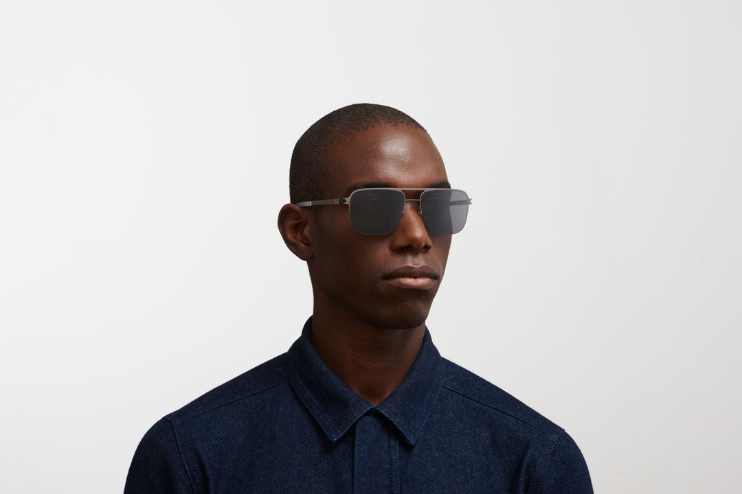 MYKITA COLBY Shiny Graphite/Mole Grey / Mirror Black