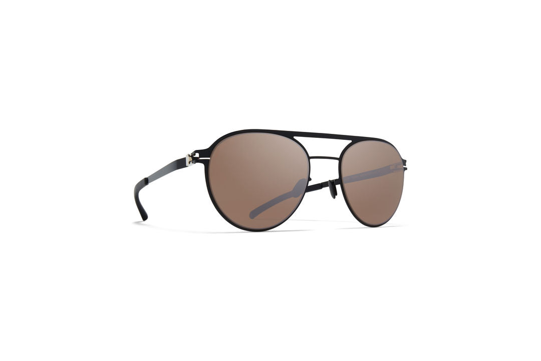 MYKITA BRADLEY Jet Black/Mole Grey / PolPro Hi-Con BrownSilverFlash
