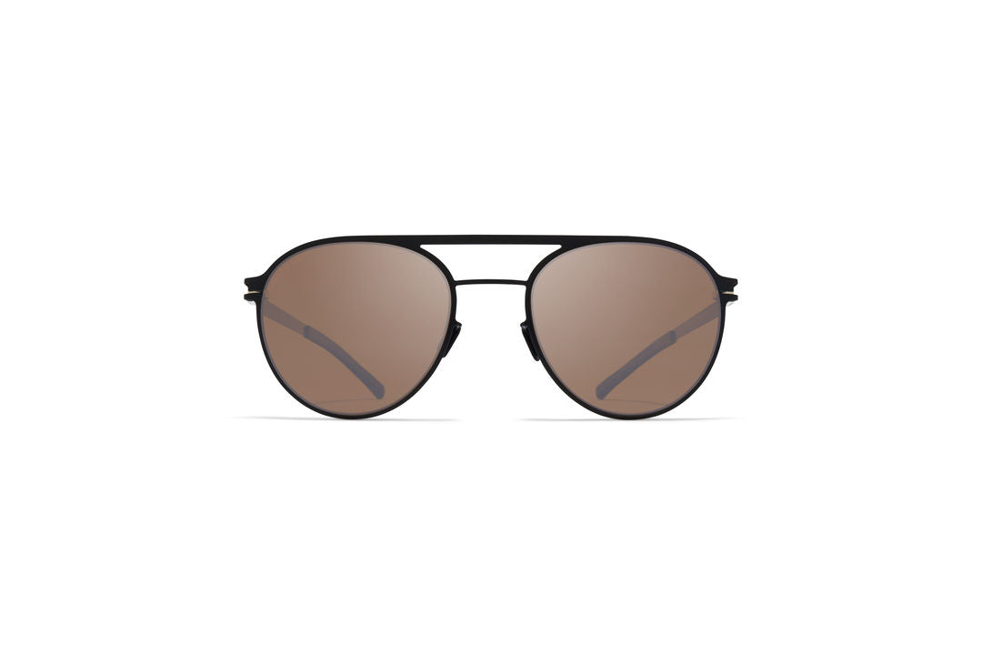 MYKITA BRADLEY Jet Black/Mole Grey / PolPro Hi-Con BrownSilverFlash