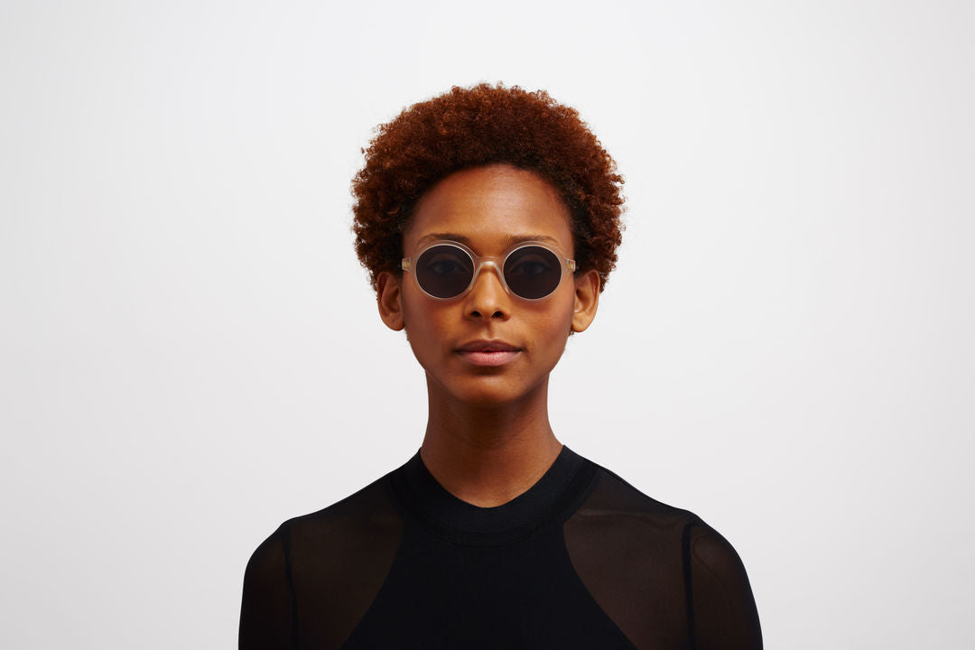 MYKITA ESBO C101 Matte Champagne/Glossy Go / Polarized Pro Hi-Con Grey