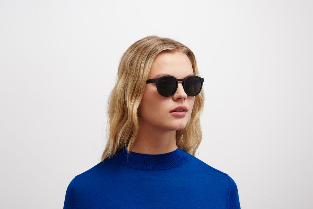 MYKITA COLEMAN MD1 Pitch Black / Dark Grey Solid