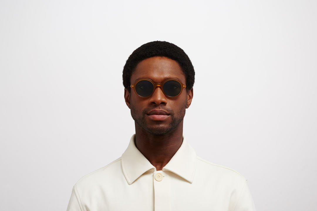 MYKITA ESBO C99 Brown Dark Brown/Glossy Go / Polarized Pro Green 15