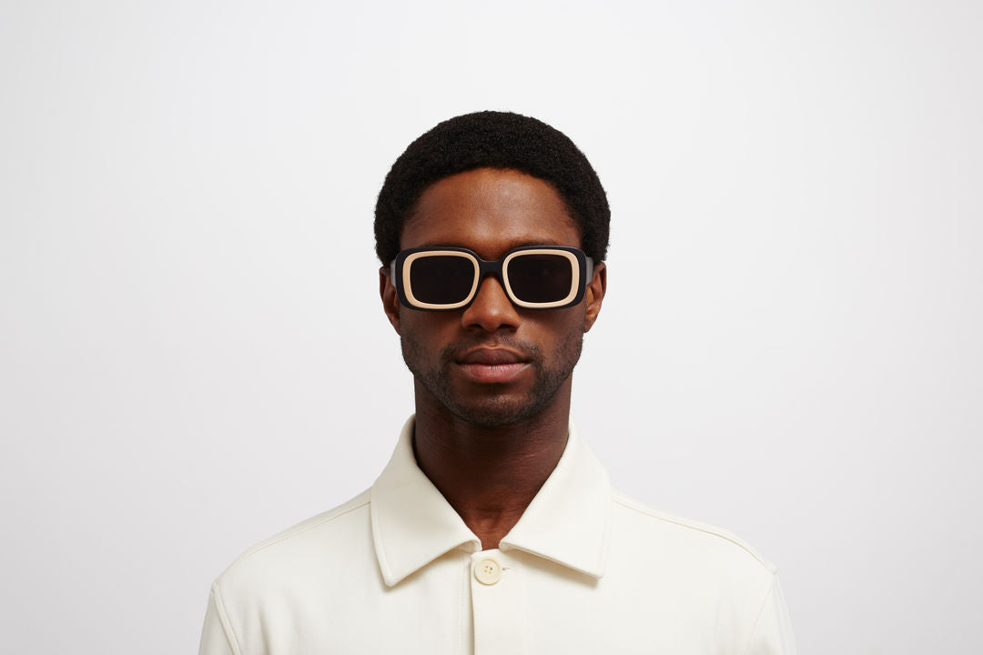 MYKITA STUDIO13.1 MA2 Pitch Black/Sand / Cool Grey Solid