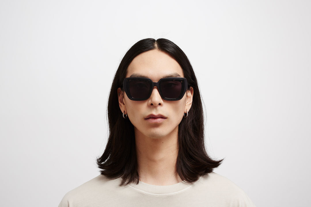 MYKITA STUDIO13.2 MA1 Pitch Black/Black Havana / Cool Grey Solid