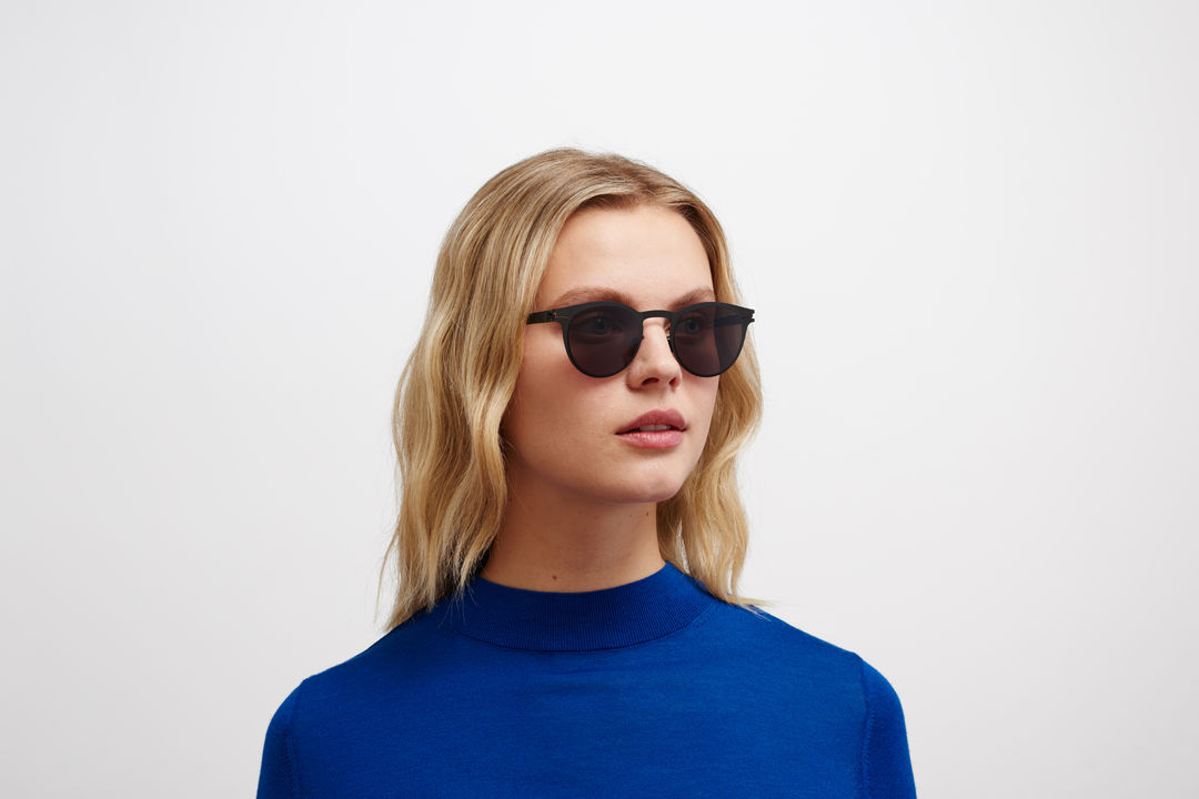 MYKITA RILEY Black / Polarised Pro Hi-Con Grey