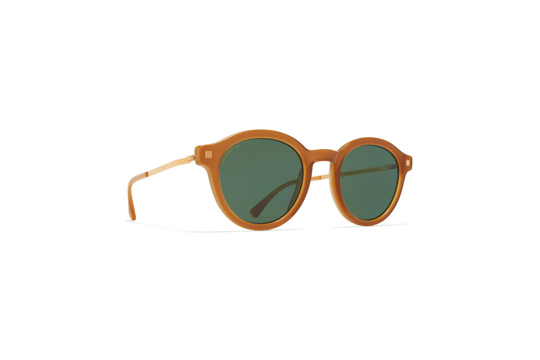 MYKITA KETILL C99 Brown/Dark Brown/Glossy Go / Polarised Pro Green 15
