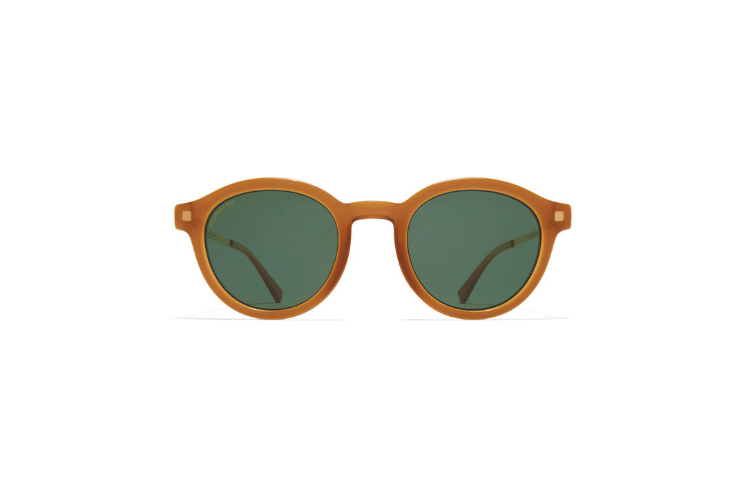 MYKITA KETILL C99 Brown/Dark Brown/Glossy Go / Polarised Pro Green 15
