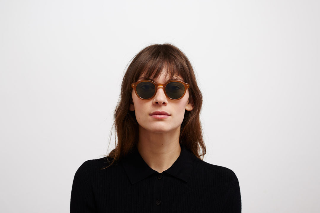 MYKITA KETILL C99 Brown/Dark Brown/Glossy Go / Polarised Pro Green 15