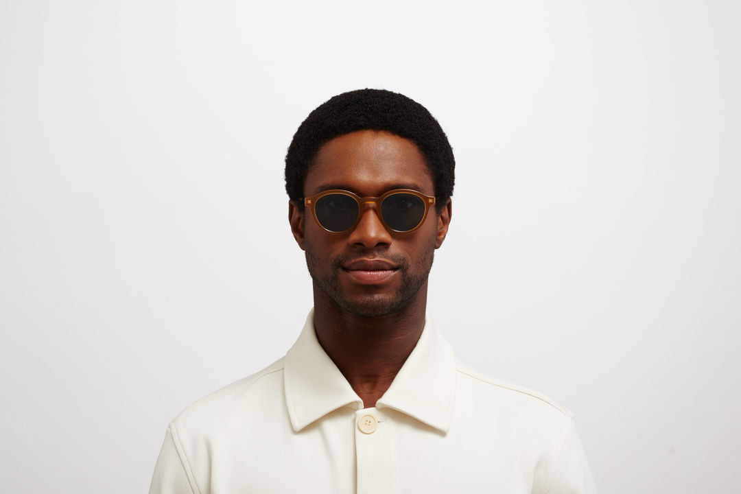 MYKITA KETILL C99 Brown/Dark Brown/Glossy Go / Polarised Pro Green 15