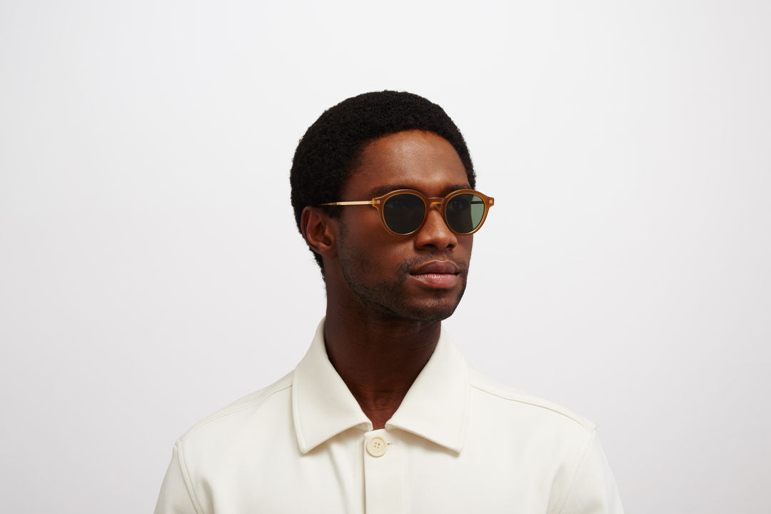 MYKITA KETILL C99 Brown/Dark Brown/Glossy Go / Polarised Pro Green 15