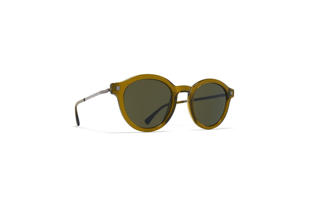 MYKITA KETILL C114 Peridot/Shiny Graphite / Raw Green Solid