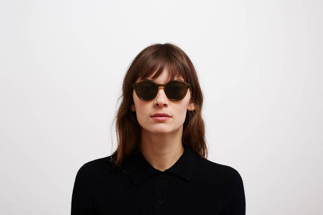 MYKITA KETILL C114 Peridot/Shiny Graphite / Raw Green Solid