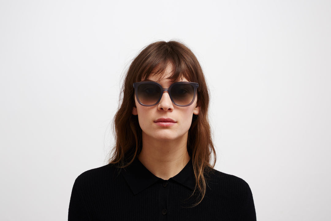 MYKITA VISKA C107 Matte Deep Ocean/Blackber / Raw Black Gradient