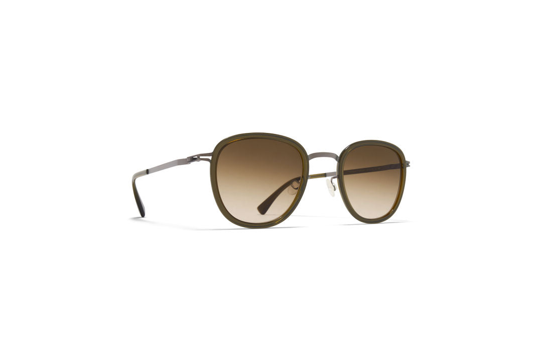MYKITA HELMI A67 Graphite/Peridot / Raw Brown Gradient
