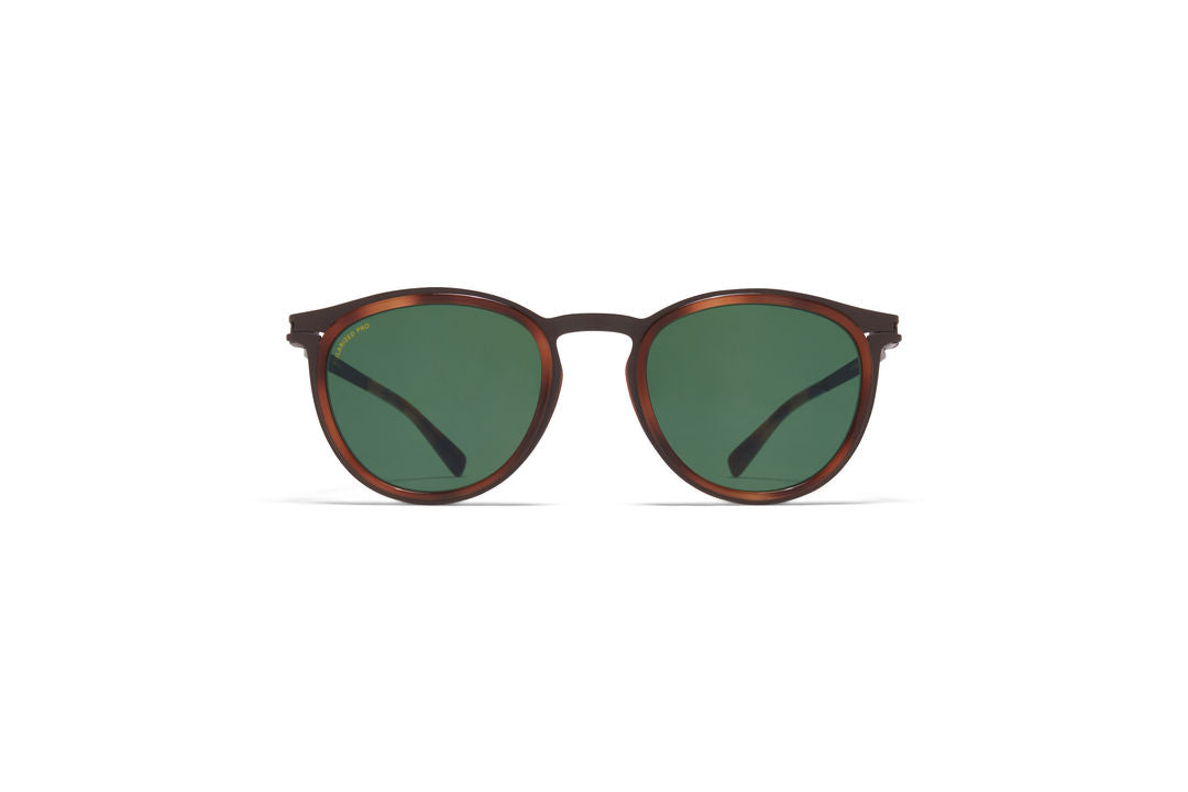 MYKITA SIWA A61 Dark Brown/Zanzibar / Polarised Pro Green 15