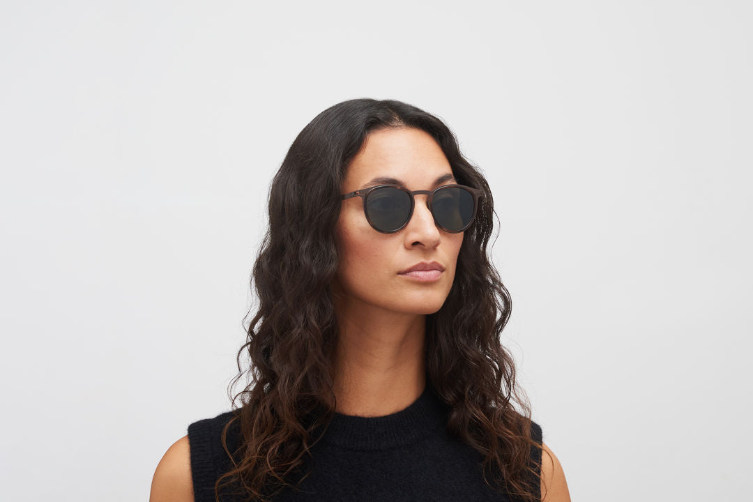MYKITA SIWA A61 Dark Brown/Zanzibar / Polarised Pro Green 15