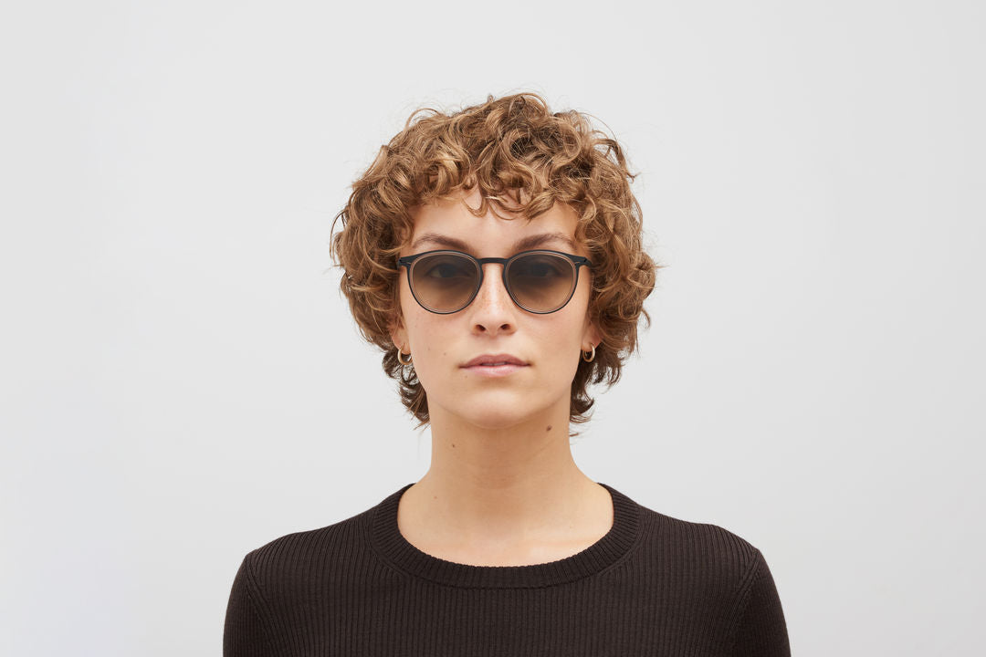 MYKITA SIWA A70 Black/Taupe / Raw Brown Gradient