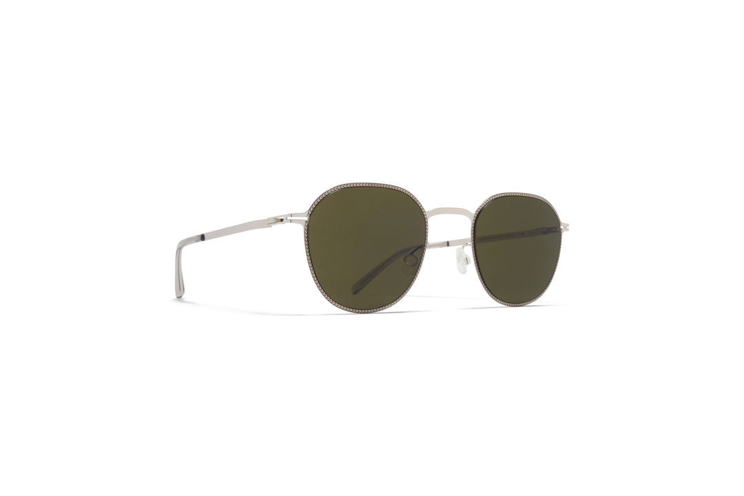MYKITA TALVI Silver/Black / Raw Green Solid