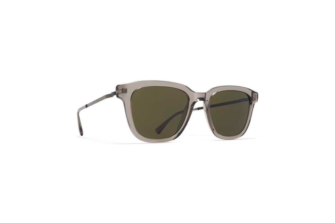 MYKITA HOLM C153 Clear Ash/Graphite / Raw Green Solid