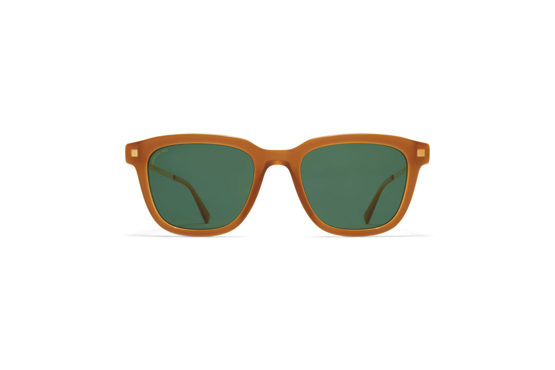 MYKITA HOLM C99 Brown Dark Brown/Glossy Go / Polarized Pro Green 15