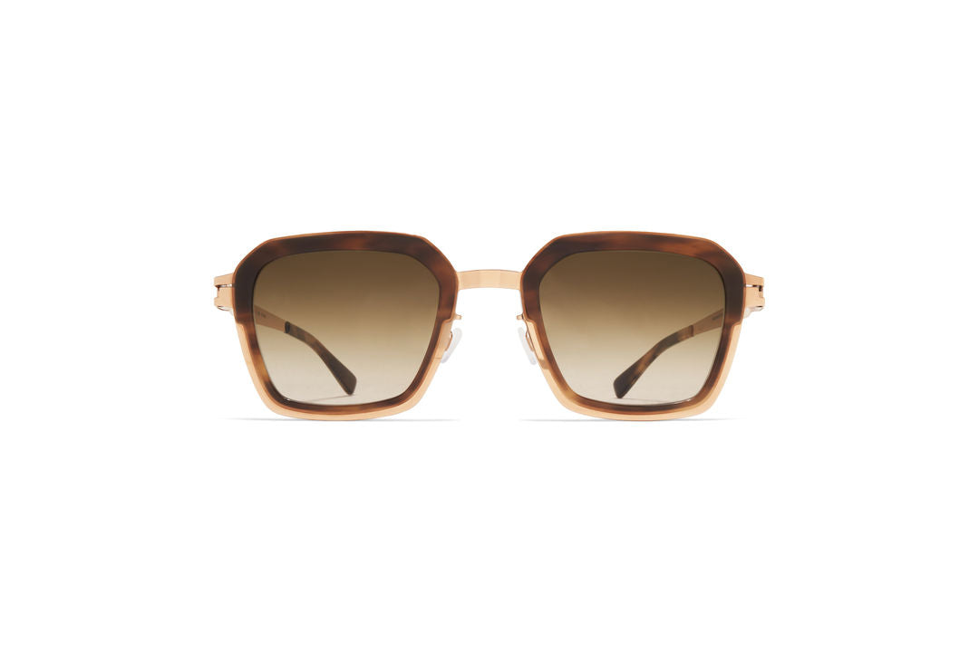 MYKITA MISTY A80 Champagne Gold/Galapagos / Raw Brown Gradient