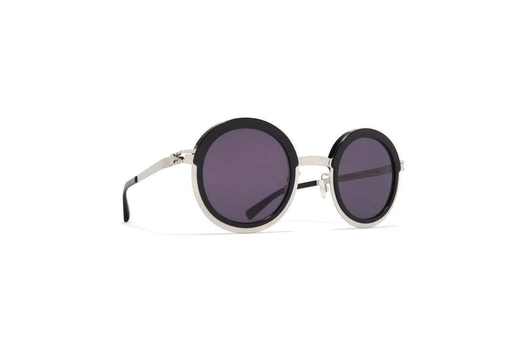 MYKITA PHILLYS A81 Shiny Silver/Black / Cool Grey Solid