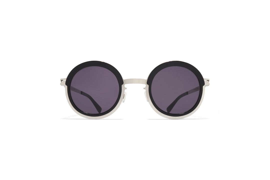 MYKITA PHILLYS A81 Shiny Silver/Black / Cool Grey Solid