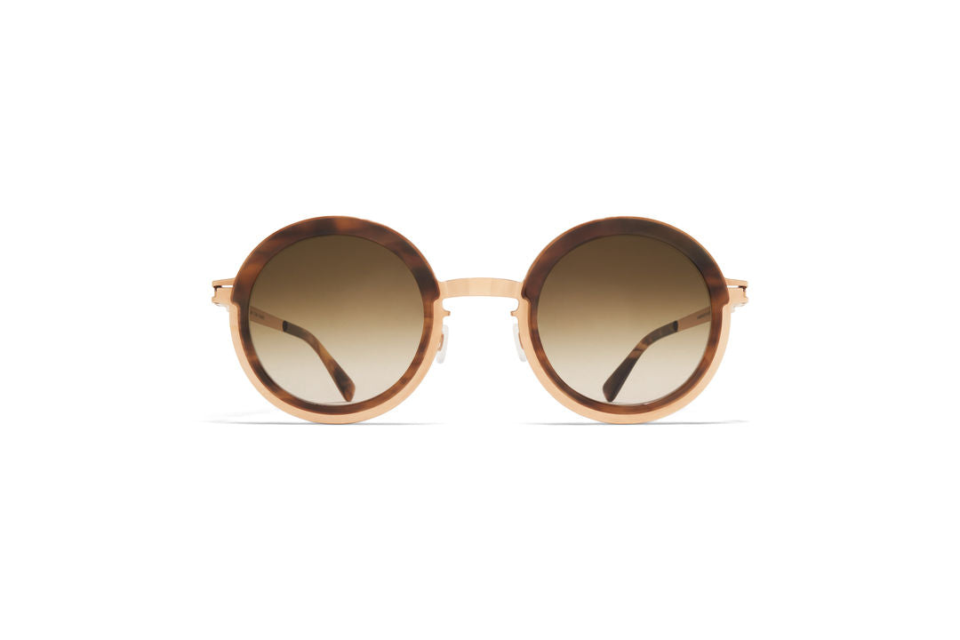 MYKITA PHILLYS A80 Champagne Gold/Galapagos / Raw Brown Gradient