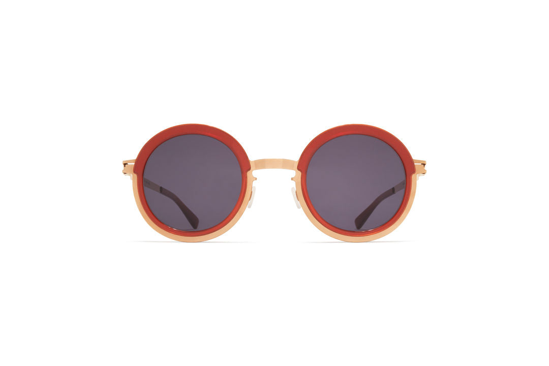 MYKITA PHILLYS A82 Champagne Gold/Milky Peach / Cool Grey Solid