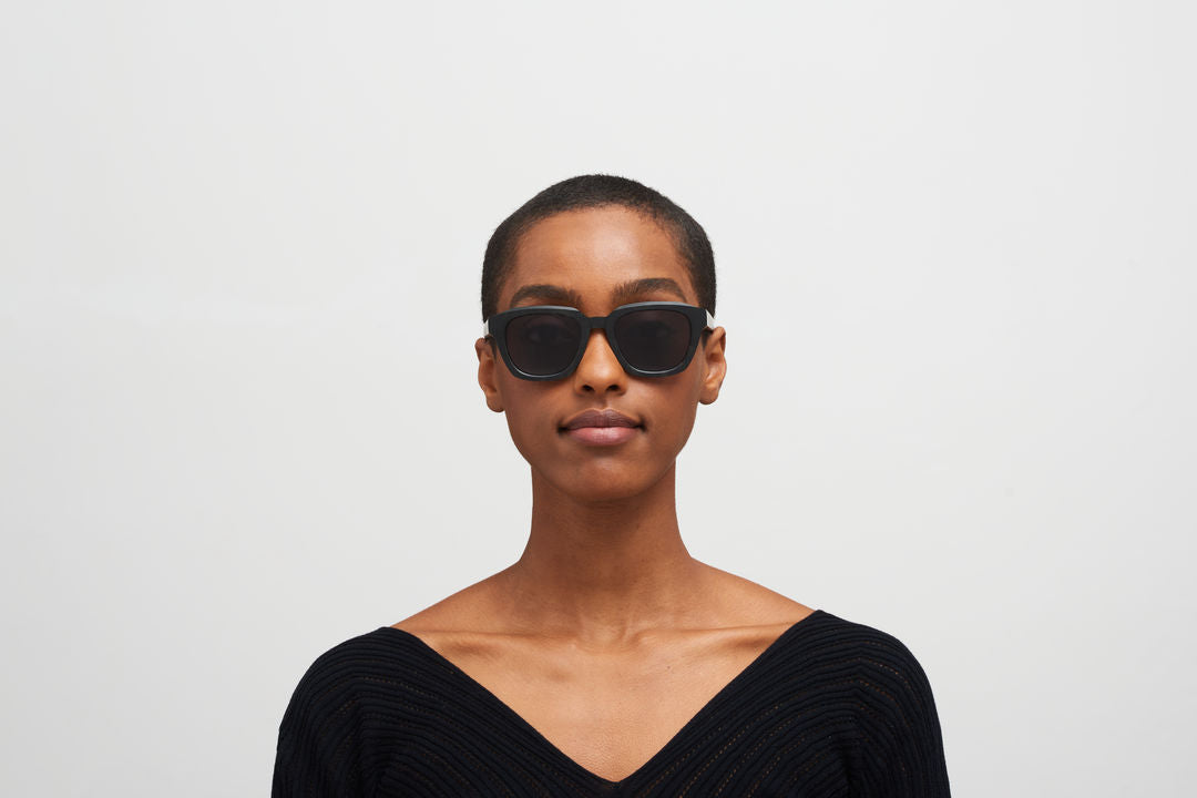 MYKITA KIENE Chilled Raw Black Havana/Silve / Cool Grey Solid