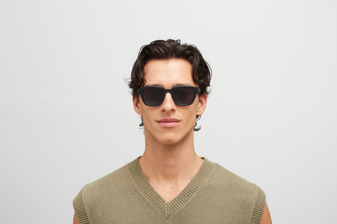MYKITA KIENE Chilled Raw Black Havana/Silve / Cool Grey Solid