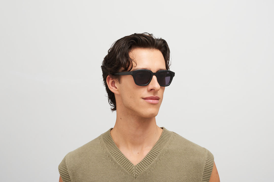 MYKITA KIENE Chilled Raw Black Havana/Silve / Cool Grey Solid