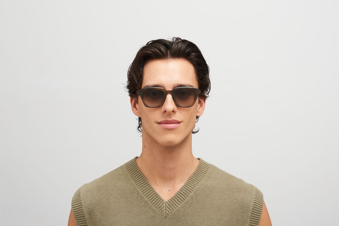 MYKITA KIENE Chilled Raw Galapagos/Silver / Raw Brown Gradient