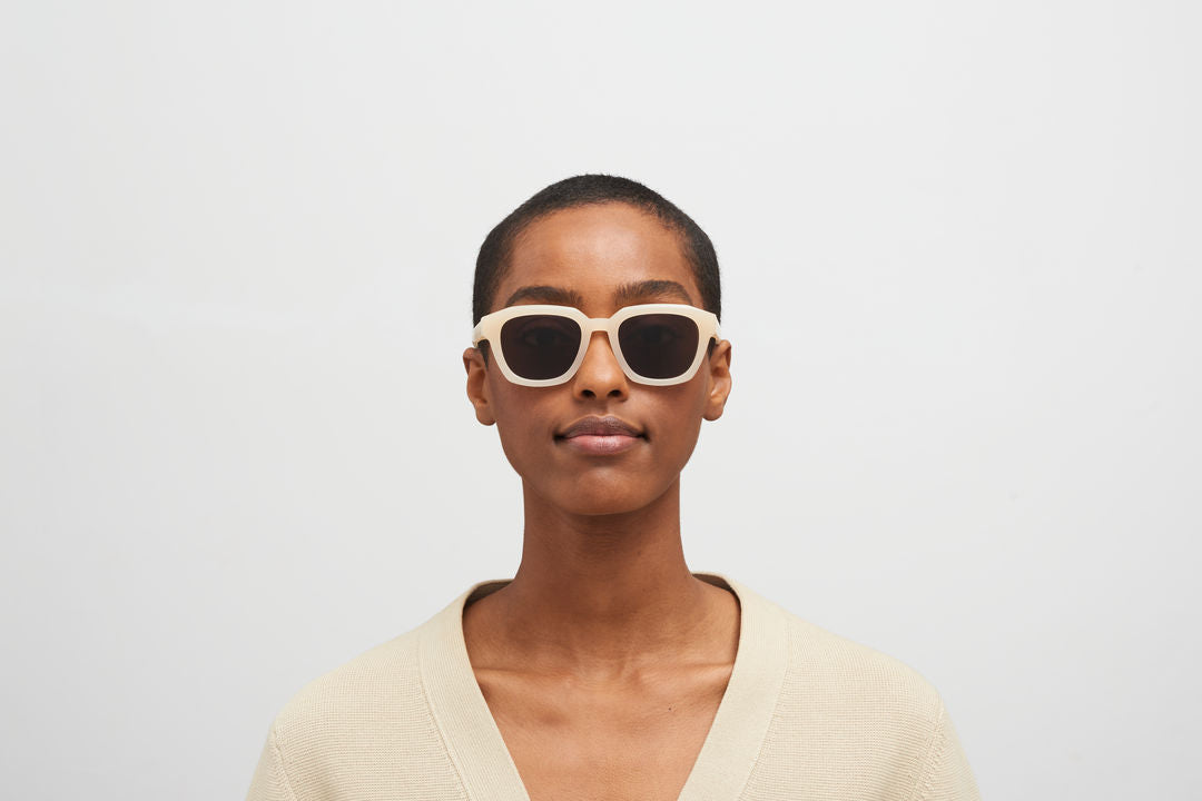 MYKITA KIENE Chilled Raw Blonde/Silver / Brown Solid