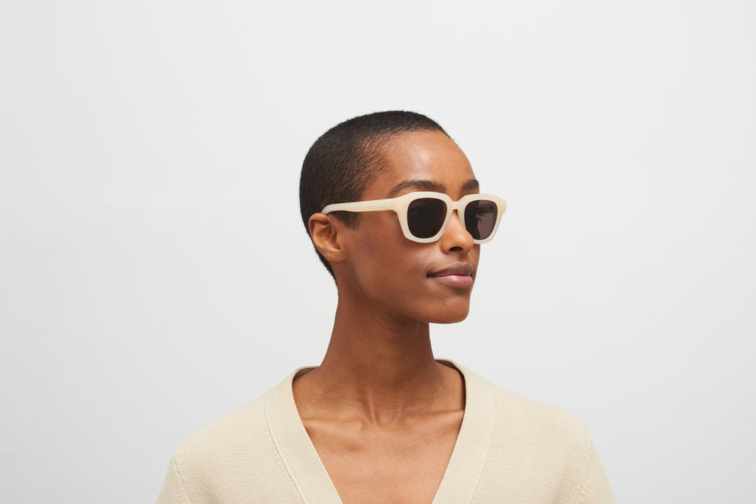 MYKITA KIENE Chilled Raw Blonde/Silver / Brown Solid