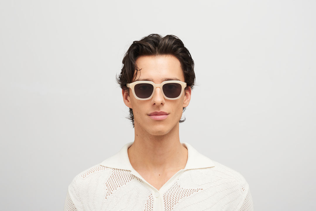 MYKITA KIENE Chilled Raw Blonde/Silver / Brown Solid