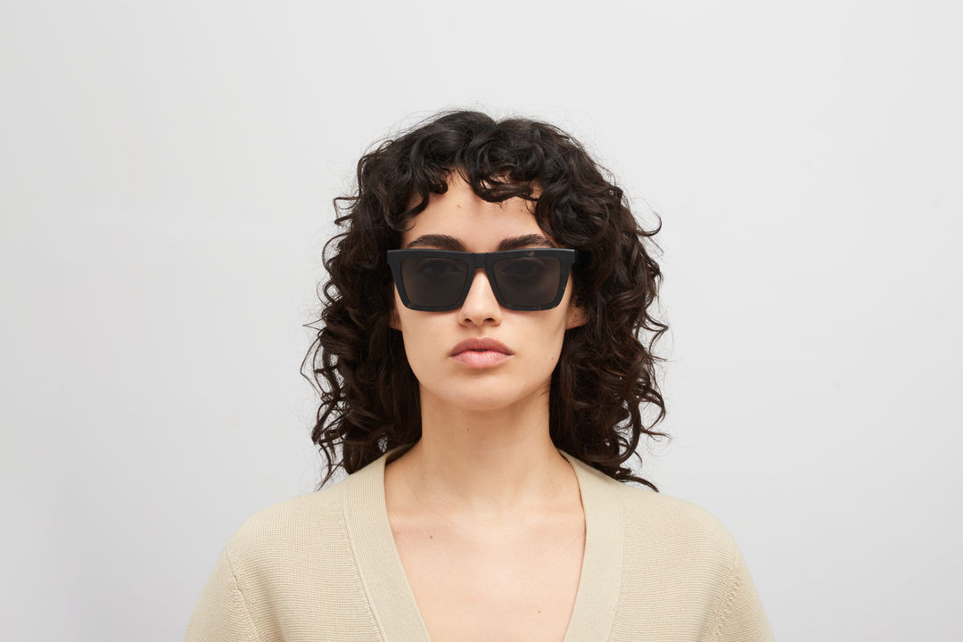 MYKITA LOME Chilled Raw Black Havana/Silve / Dark Grey Solid
