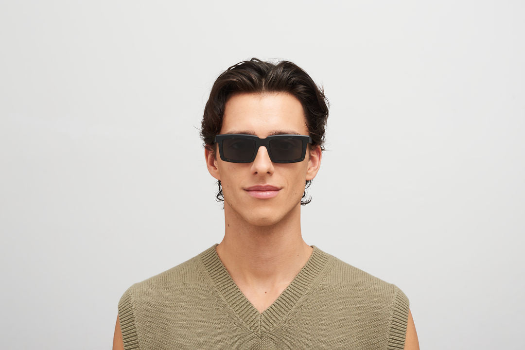 MYKITA DAKAR Chilled Raw Black Havana/Silve / Dark Grey Solid