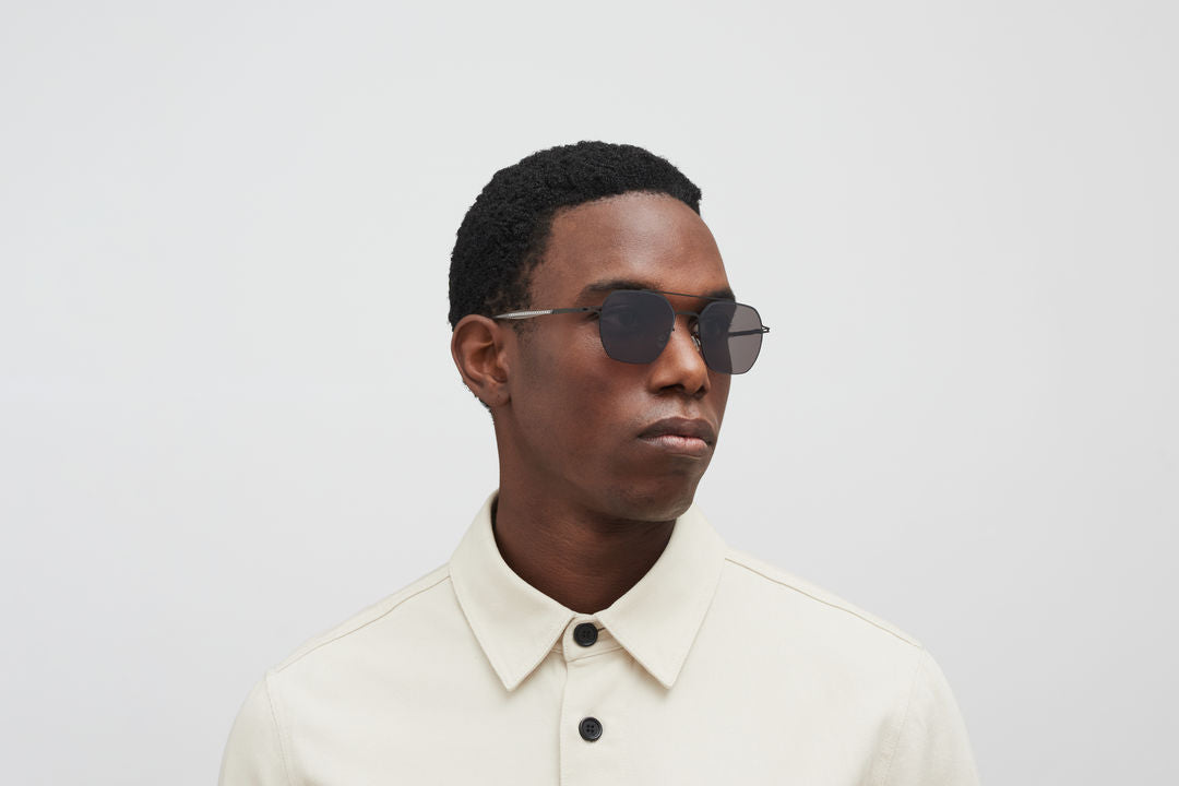 MYKITA ARLO Black / Polarized Pro Hi-Con Grey