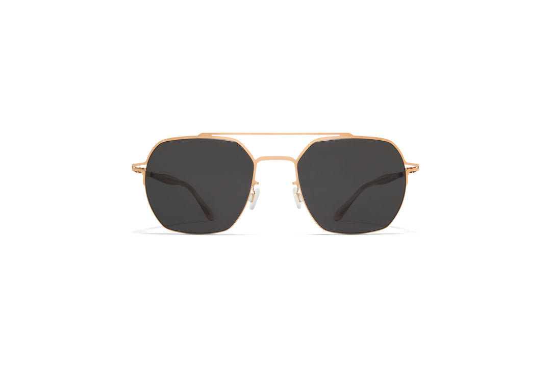 MYKITA ARLO Champagne Gold / Dark Grey Solid