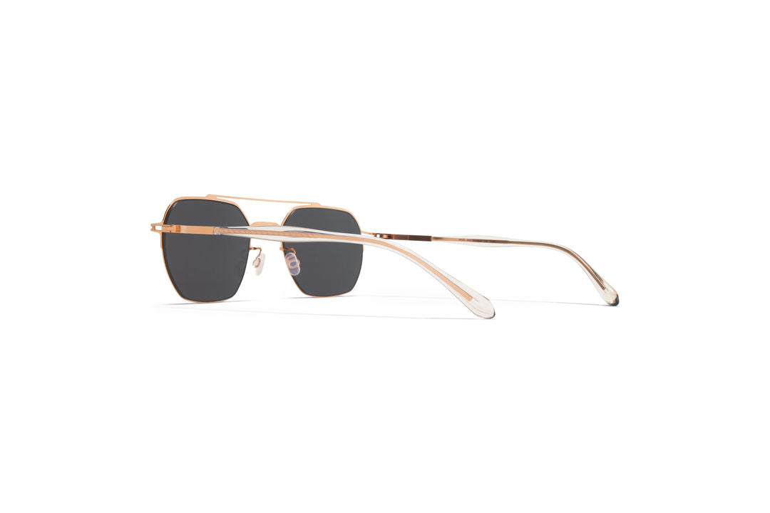 MYKITA ARLO Champagne Gold / Dark Grey Solid
